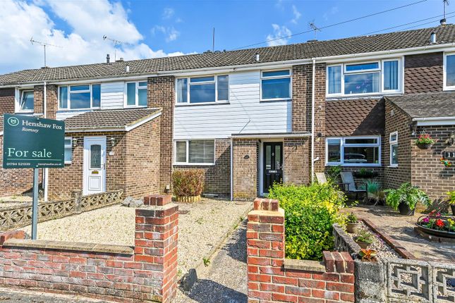 Thumbnail Terraced house for sale in Hogarth Close, Romsey, Hampshire