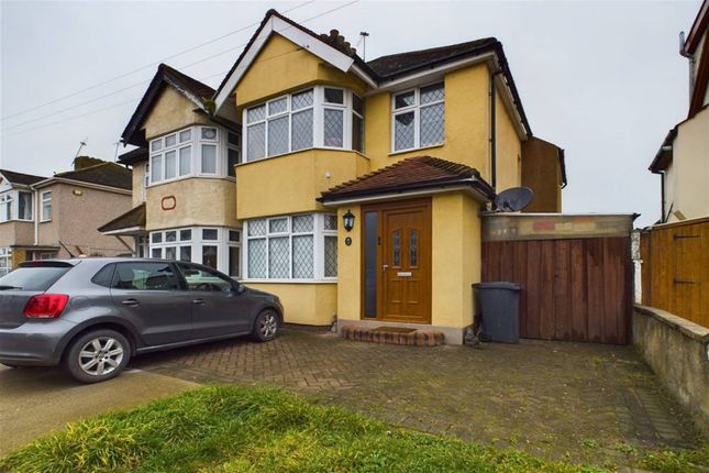 Thumbnail Semi-detached house for sale in Victory Road, Rainham