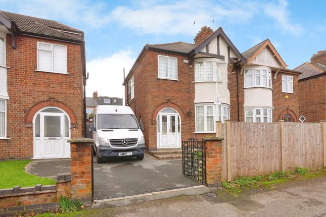 Semi-detached house for sale in Petworth Drive, Leicester