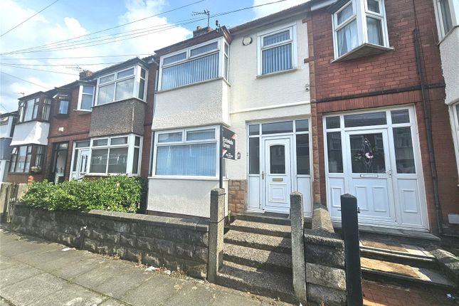 Thumbnail Terraced house for sale in Rossall Road, Liverpool, Merseyside