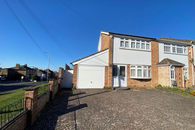 Thumbnail End terrace house for sale in Warley Mount, Warley, Brentwood
