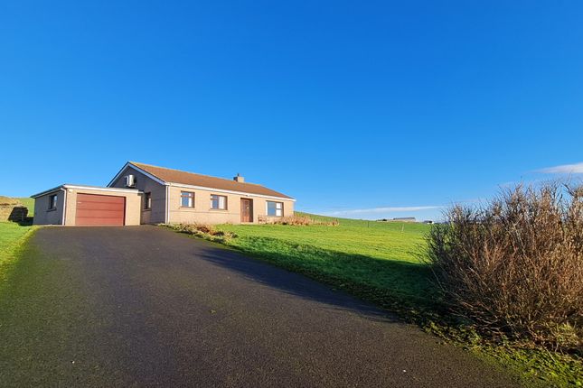 Thumbnail Detached bungalow for sale in Kirbister Road, Stromness, Orkney