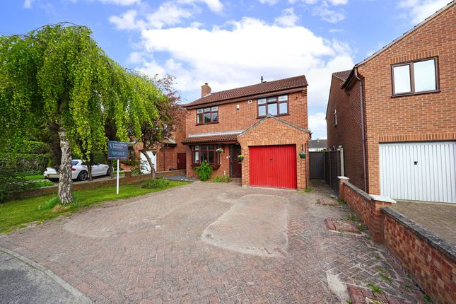 Thumbnail Detached house for sale in Gregory Close, Thurmaston, Leicester, Leicestershire