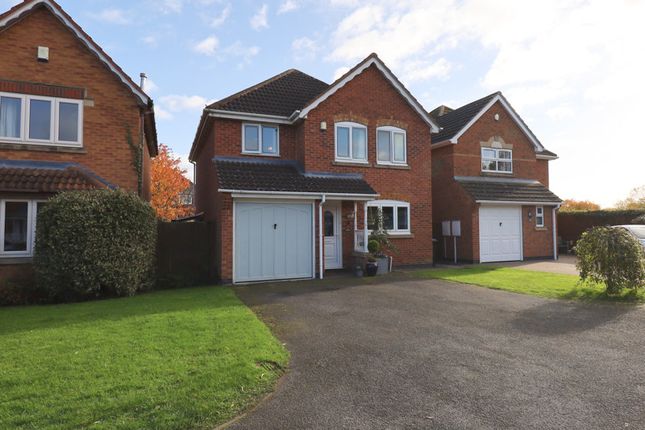Thumbnail Detached house for sale in Glean Close, Broughton Astley, Leicestershire