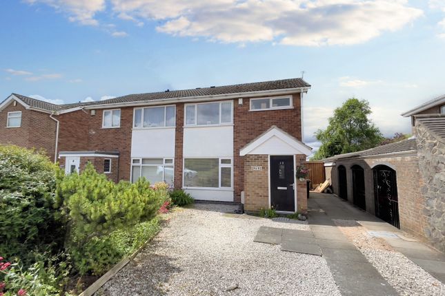 Thumbnail Semi-detached house for sale in Kenmore Crescent, Coalville