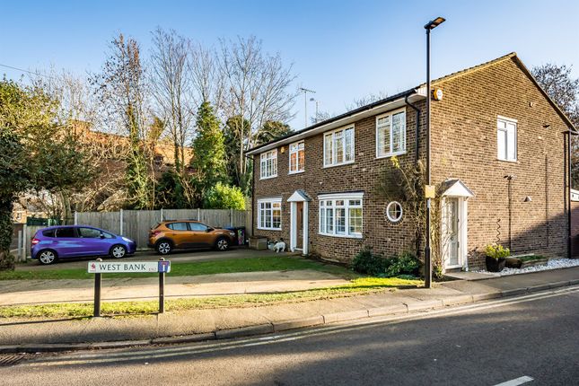 Thumbnail Semi-detached house for sale in West Bank, Enfield