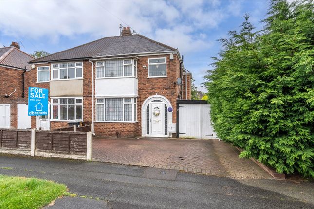 Semi-detached house for sale in Crossland Crescent, Claregate, Wolverhampton, West Midlands