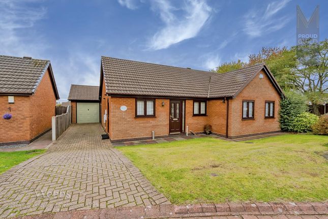Thumbnail Detached bungalow for sale in Bluebell Close, Hednesford, Cannock