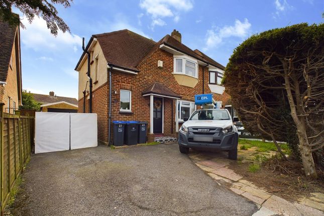 Thumbnail Semi-detached house for sale in Cokeham Road, Sompting, Lancing