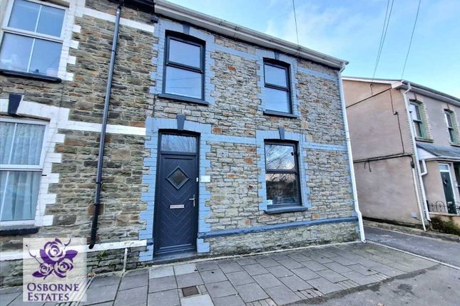 Thumbnail End terrace house for sale in Station Terrace, Pontyclun