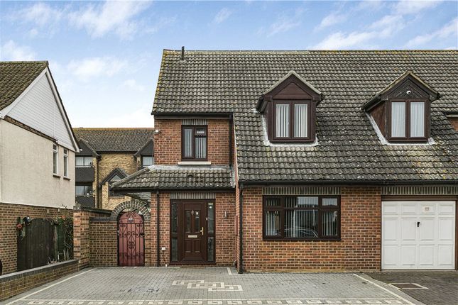 Thumbnail End terrace house for sale in St. Marys Avenue, Stanwell, Staines-Upon-Thames, Surrey