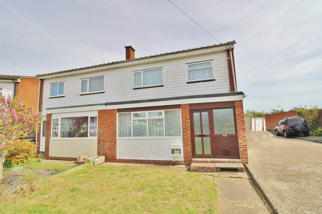 Thumbnail Semi-detached house for sale in Lancaster Close, Lee-On-The-Solent