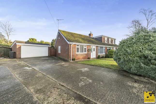 Thumbnail Semi-detached bungalow for sale in Nightingale Close, Chartham Hatch, Canterbury
