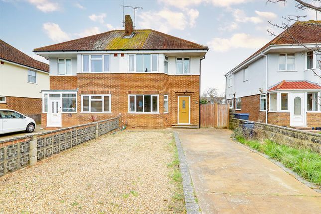 Thumbnail Semi-detached house for sale in Ardingly Drive, Goring-By-Sea, Worthing