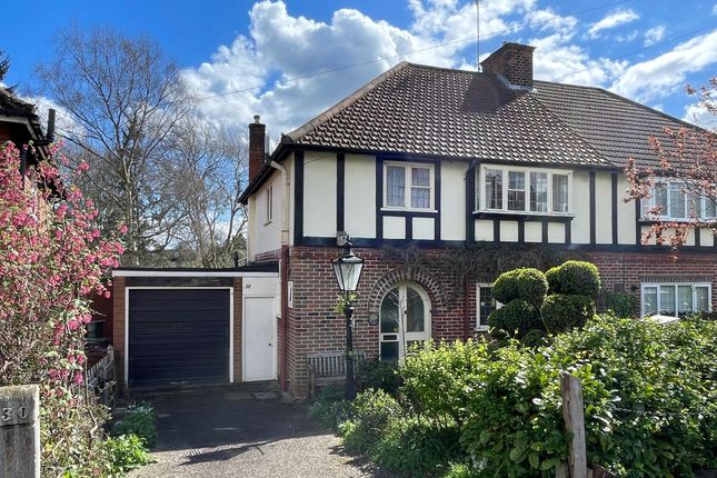 Thumbnail Semi-detached house for sale in Carisbrooke Road, Harpenden