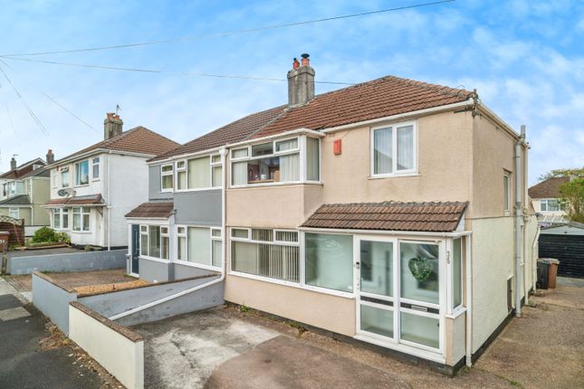 Thumbnail Semi-detached house for sale in Ashburnham Road, Plymouth