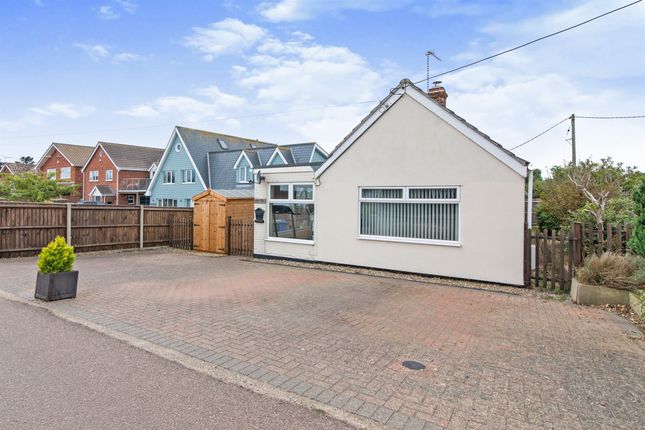 Thumbnail Detached bungalow for sale in Beach Road, Kessingland, Lowestoft
