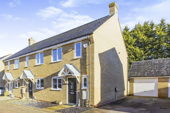 Thumbnail End terrace house for sale in Windmill Place, Papworth Everard, Cambridge