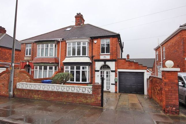 Semi-detached house for sale in Princes Road, Cleethorpes