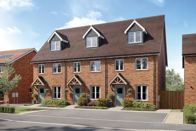 Thumbnail Terraced house for sale in "Braxton - Plot 27" at Welford Road, Kingsthorpe, Northampton