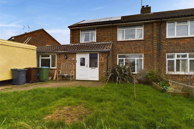 Semi-detached house for sale in Meadow Way, Ferring, Worthing, (