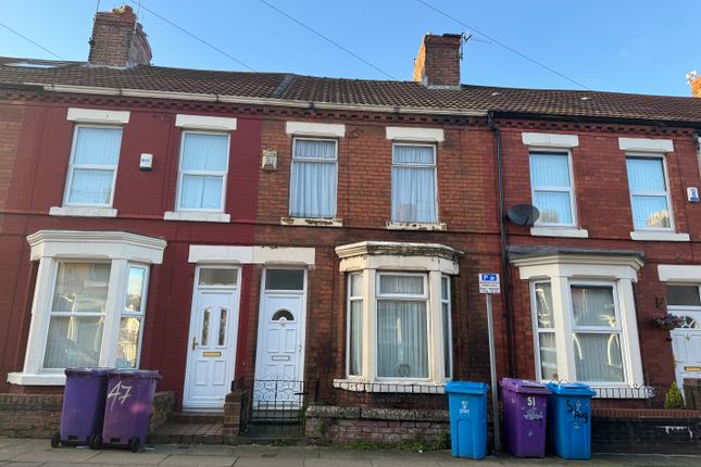 Thumbnail Terraced house for sale in August Road, Anfield, Liverpool