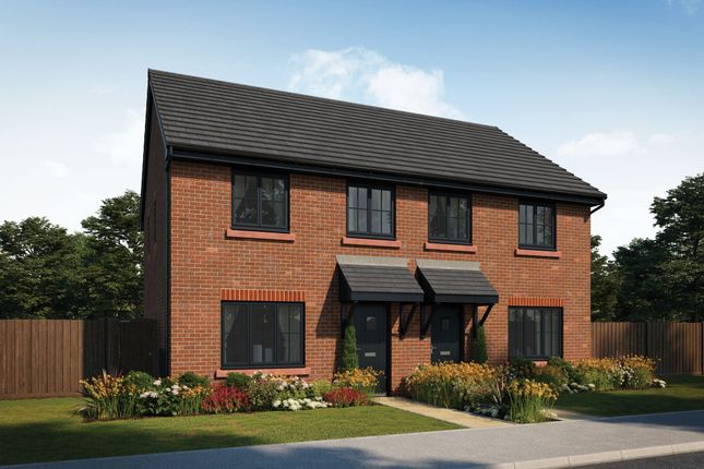 Thumbnail Semi-detached house for sale in "The Tailor" at Hilton Lane, Walkden, Manchester