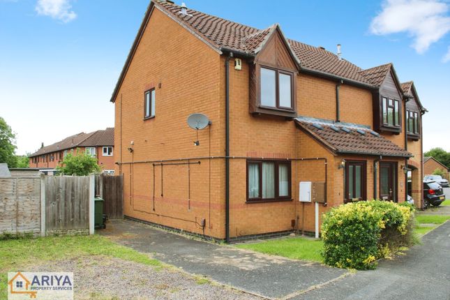 Thumbnail Semi-detached house to rent in St. Columba Way, Syston, Leicester