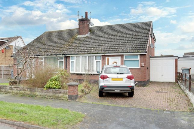 Thumbnail Semi-detached bungalow for sale in Woodgate Avenue, Church Lawton, Stoke-On-Trent