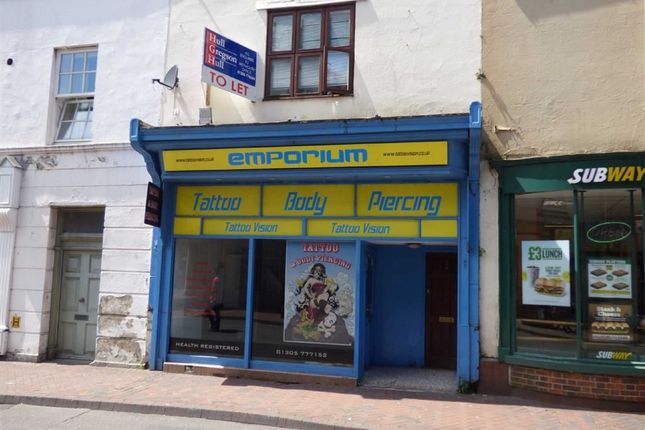 Retail premises for sale in St. Thomas Street, Weymouth