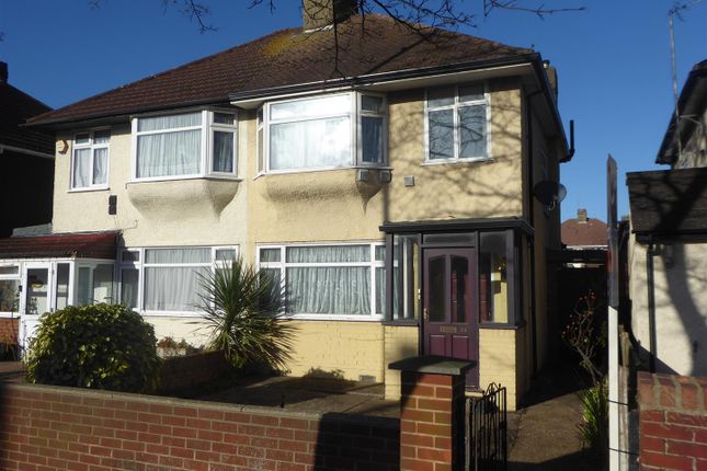 Thumbnail Semi-detached house for sale in Bath Road, Harlington, Hayes