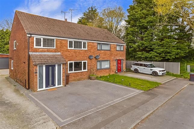 Thumbnail Semi-detached house for sale in Willow Tree Close, Willesborough, Ashford, Kent
