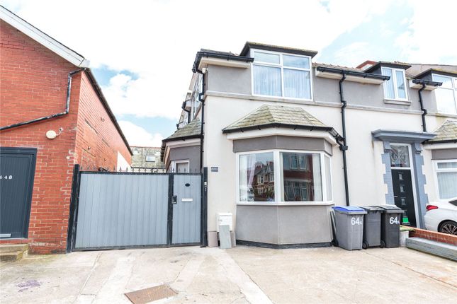 Thumbnail End terrace house for sale in Cornwall Avenue, Blackpool, Lancashire