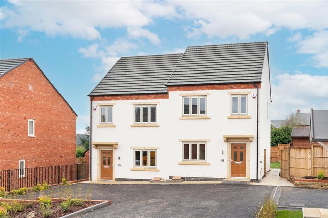 Thumbnail Semi-detached house for sale in Plot 7, The Ash, Pearsons Wood View, South Wingfield, Derbyshire