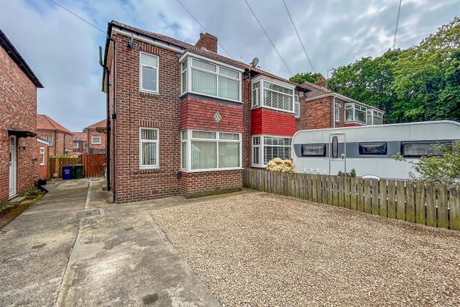 Thumbnail Semi-detached house for sale in Broomhill Gardens, Newcastle Upon Tyne
