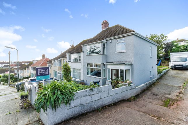 Semi-detached house for sale in Highland Road, Torquay