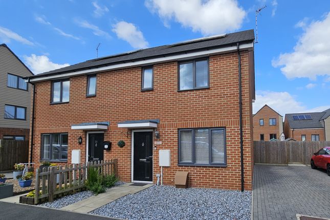 Thumbnail Semi-detached house for sale in Maris Lane, Leicester