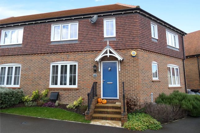 Thumbnail Semi-detached house for sale in Cornice Road, Chineham, Basingstoke, Hampshire