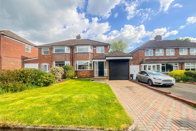 Thumbnail Semi-detached house for sale in Randle Drive, Sutton Coldfield, West Midlands