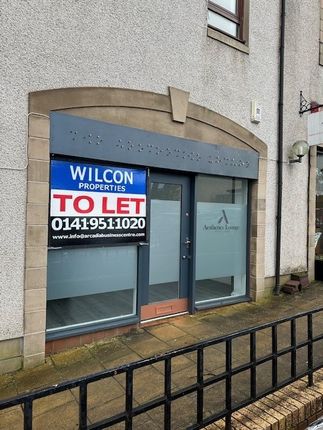 Retail premises to let in Stewart Street, Glasgow