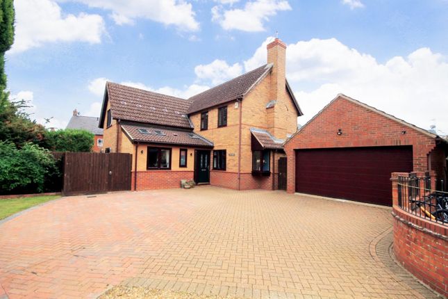 Thumbnail Detached house for sale in The Croft, Brixworth, Northampton