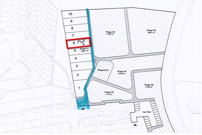 Thumbnail Land for sale in Plot 6, Woodlands Near Cadham Square, Glenrothes KY76Pl