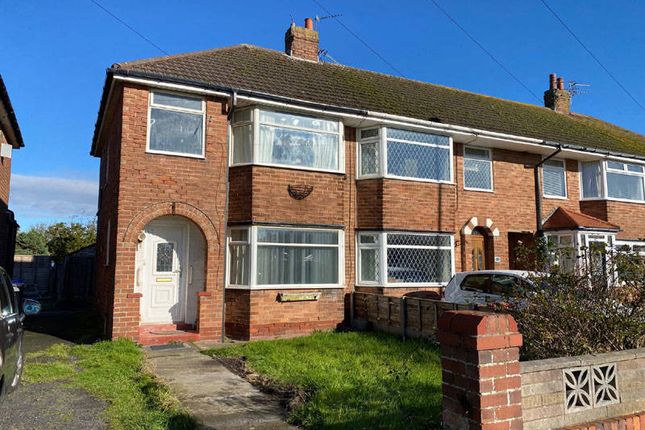 Thumbnail End terrace house for sale in Warren Drive, Thornton-Cleveleys