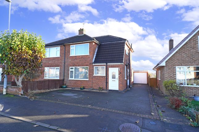 Thumbnail Semi-detached house for sale in Parklands Avenue, Groby, Leicester, Leicestershire