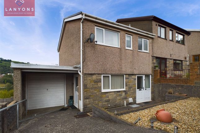 Thumbnail Semi-detached house for sale in Pinewalk Drive, Glynfach, Porth, Rhondda Cynon Taff