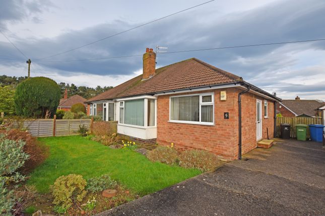 Thumbnail Semi-detached bungalow for sale in Queensway, Newby, Scarborough