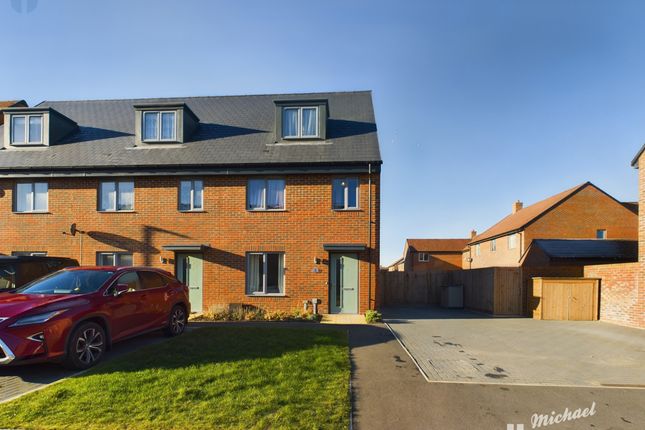 Thumbnail End terrace house for sale in Brewster Lane, Weston Turville, Aylesbury