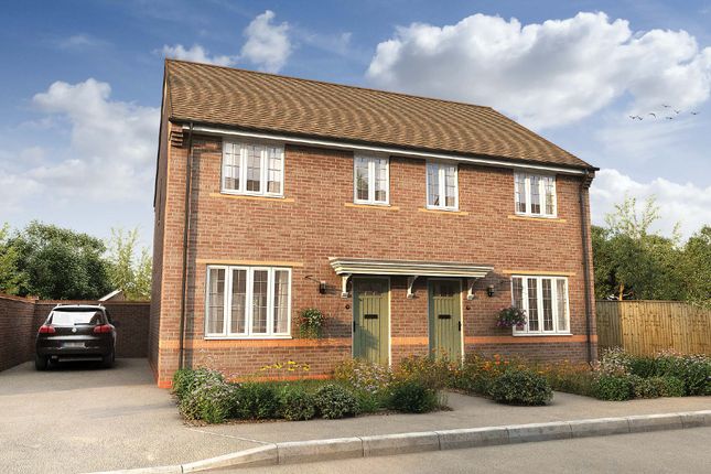 Thumbnail Semi-detached house for sale in "The Bixter" at Great North Road, Little Paxton, St. Neots