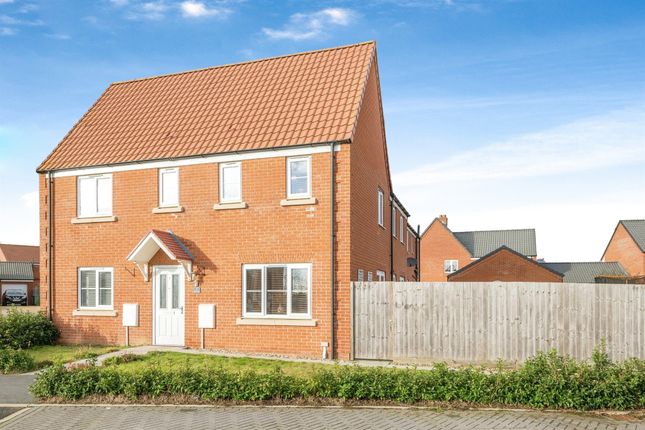 Semi-detached house for sale in Roper Way, North Walsham