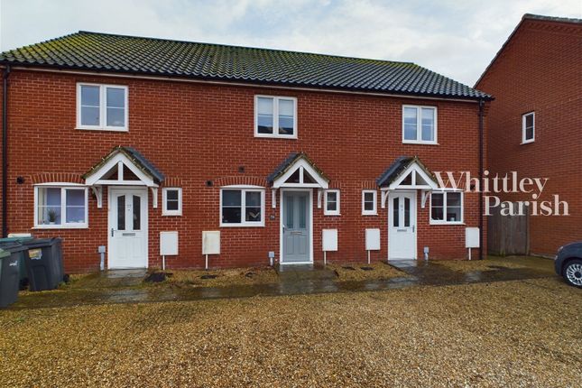 Terraced house for sale in Long Meadow Drive, Roydon, Diss